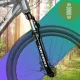 Kalnų dviratis Nicebike Toxic MTB 26, 18\" aliuminio rėmas