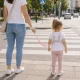 Vaikiški saugos diržai su spiraliniu pavadėliu ir apyranke, pilka ir rožinė