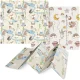 4Fizjo Boho Dream Foldable Educational Play Mat, 200 x 180 cm