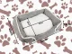 Soft and Comfortable Dog Bed with Cushion, Size M
