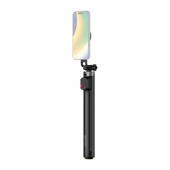 Aochuan K1L-C išmaniojo telefono stabilizatorius ir trikojis, juodas