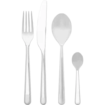 Alessi Amici stalo įrankių rinkinys, 24 dalių, sidabro spalvos