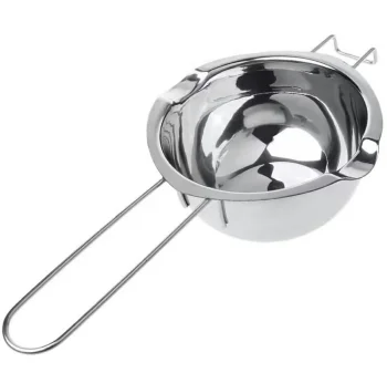 Wax and Paraffin Melting Pot 400ml, Silver