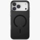Uniq Clario Magclick Charging dėklas, skirtas iPhone 17 Pro Max, juodas