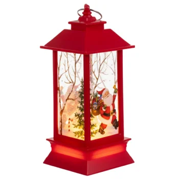 Kalėdinis LED žibintas Ruhhy 26752, su baterija, raudonas