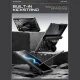 Supcase Unicorn Beetle Pro dėklas telefonui Samsung Galaxy Z Fold 7, juodas
