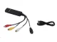 USB vaizdo įrašymo plokštė iš VHS į skaitmeninį formatą (AV adapteris)