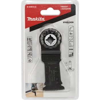 Įleidžiamasis pjūklelis Makita B-64814-5 TMA047 Starlock 32x50 mm, 5 vnt.