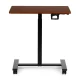 Modernhome Mobile Sit-Stand Laptop Desk with Wheels 70x48 cm