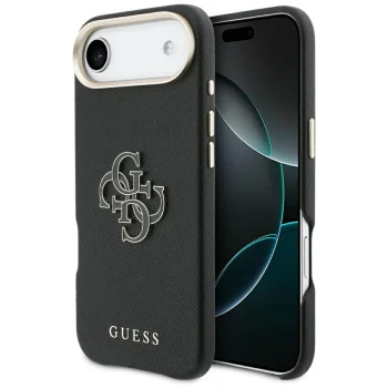 Guess FW Resin Logo Case for iPhone Air - Black