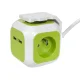 GreenBlue MagicCube GB118 ilgintuvas, 4 lizdai, 2 USB, 1.4m