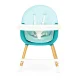ECOTOYS 2-in-1 maitinimo kėdutė, mėlyna (130134)