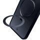 3MK Smoke Case Mag&Stand dėklas, skirtas Apple iPhone 14 Plus, juodas