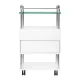 Podiatry Cart 6052T with UV-C Lamp, White
