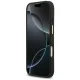 Dėklas Guess 4G Logo Plate MagSafe, skirtas iPhone 17, juodas