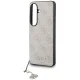 Guess 4G Classic Logo Charm MagSafe dėklas Samsung Galaxy S26, rožinis