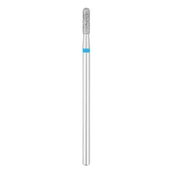 Exo Pro Diamond Nail Drill Bit Rounded Cylinder 2.3mm Blue