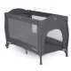 Ricokids RK-242 kelioninė lovelė su čiužiniu ir krepšiu, 125x65x78 cm, antracito
