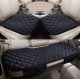 Apsauginių automobilio sėdynių užvalkalų komplektas (3 vnt.), juodas