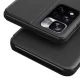Atverčiamasis dėklas Eco Leather View skirtas Poco M4 Pro 5G su stovo funkcija, juodas