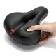 Trizand 00020987 Bicycle Saddle with Suspension and Cover, Black