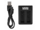 Newell DL-USB-C dvigubas Canon AZ16-1 akumuliatorių įkroviklis