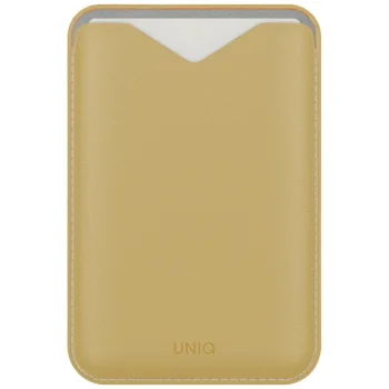 Uniq Lyden Evo Magnetic Phone Wallet & Stand, Yellow