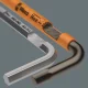 Šešiakampių raktų rinkinys Wera 950/9 Hex-Plus Multicolour 3, 9 dalių