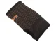 Elastic Wrist and Hand Support Brace Compression Sleeve, Black-Orange