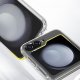 Dėklas Tech-Protect FlexAir Hybrid MagSafe skirtas Samsung Galaxy Z Flip 6 / 7 FE, skaidrus