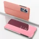 Atverčiamasis dėklas Xiaomi 12 Lite Clear View Case, rožinis