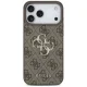 Guess 4G Big Logo dėklas, skirtas iPhone 17 Pro / 18 Pro, rudas