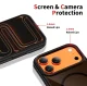 Tech-Protect MagHybrid MagSafe dėklas iPhone 17 Pro Max - juodas/raudonas