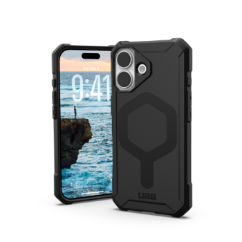 UAG Essential Armor MagSafe dėklas iPhone 17 telefonui, juodas