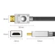 Orico H4BY HDMI 2.0 laidas, 0.5 m, juodas