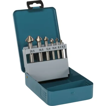 Kūginių gilintuvų komplektas Makita D-42204 HSS 90°, 6 vnt.