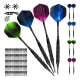 Trizand 00021629 Dart Set, 12 pcs + Accessories, Black