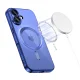 Tech-Protect MagFlex MagSafe dėklas iPhone 17 - Clear Navy Blue