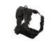 Pressure-Free Harness with Leash for Small Dogs, Size S, Black