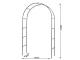 Garden Pergola Flower Support Wedding Arch