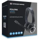 Conceptronic POLONA01B USB laidinės ausinės su mikrofonu, juodos