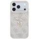 Guess dėklas iPhone 17 Pro / 18 Pro 4G & Big Strass Logo, rožinis