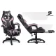 Ergonominė žaidimų kėdė su pakoju Sofotel Specter 145507, juoda