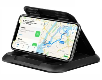 Universalus automobilinis telefono laikiklis AP15, juodas