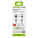 SBS USB-A to USB-C laidas (3 m), juodas