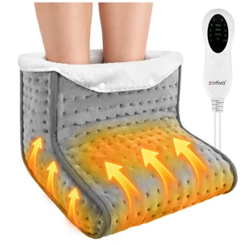 Elektrinis kojų šildytuvas Zortiva 90 W, 30-70 °C, su laikmačiu ir pulteliu
