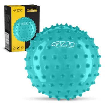 Sensorinis reabilitacinis kamuolys su dygliais 4Fizjo, 20 cm, mėtinis