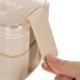 Ruhhy priešpiečių dėžutė - Lunchbox 750ml, smėlio spalvos