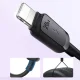 Joyroom Multi-Color Series A14 USB-C / Lightning laidas, 20W, 1.2m, juodas