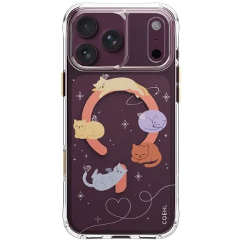 Dėklas Uniq Coehl Elysia skirtas iPhone 18 Pro Max / 17 Pro Max su magnetiniu įkrovimu